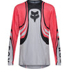 Chandail de Motocross 180 Draft/Fox/blanc rose, de face