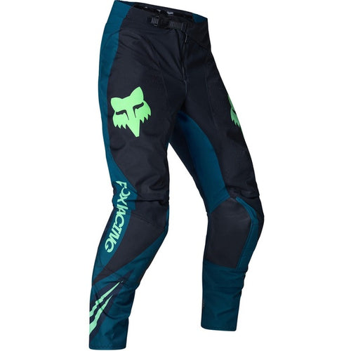 Pantalon de Motocross 180 Draft/Fox, noir,  de face