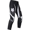 Pantalon de Motocross 180 Frame/Fox/noir, de face