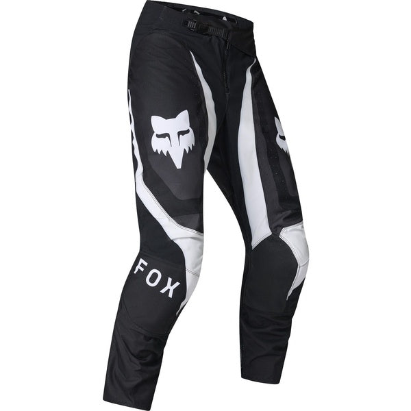 Pantalon de Motocross 180 Frame/Fox/noir, de face