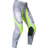 Pantalon de Motocross 180 Frame/Fox/gris jaune, de face
