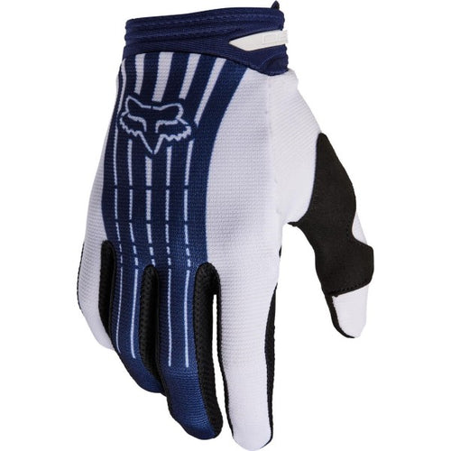 Pantalon de Motocross 180 GOAT Strafer Bleu/Blanc extérieur