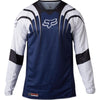 Chandail de Motocross 180 GOAT Strafer Bleu/Blanc de face