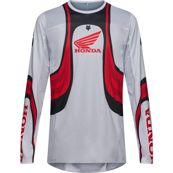 Chandail de Motocross 180 Honda/Fox/blanc, de face