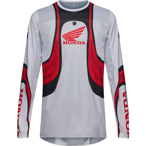 Chandail de Motocross 180 Honda/Fox/blanc, de face