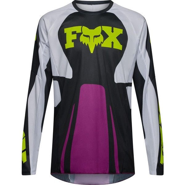 Chandail de Motocross 180 Raid/Fox, mauve, de face