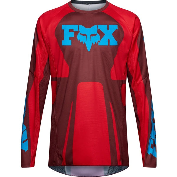 Chandail de Motocross 180 Raid/Fox, brun, de face