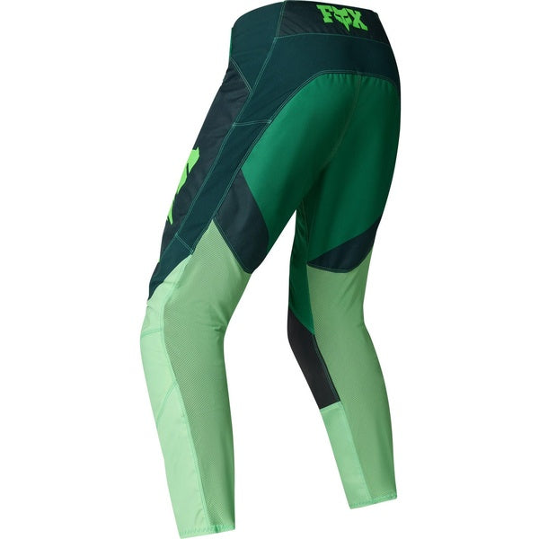 Pantalon de Motocross 180 Raid/Fox, vert, de dos