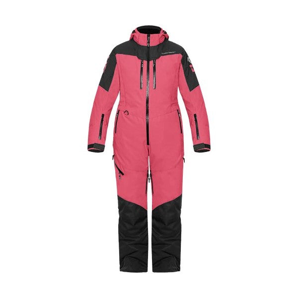 Ensemble de Motoneige Storm Femme/Choko/rose/noir, de face