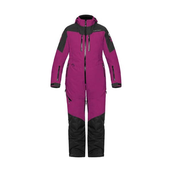Ensemble de Motoneige Storm Femme/Choko/mauve/noir, de face