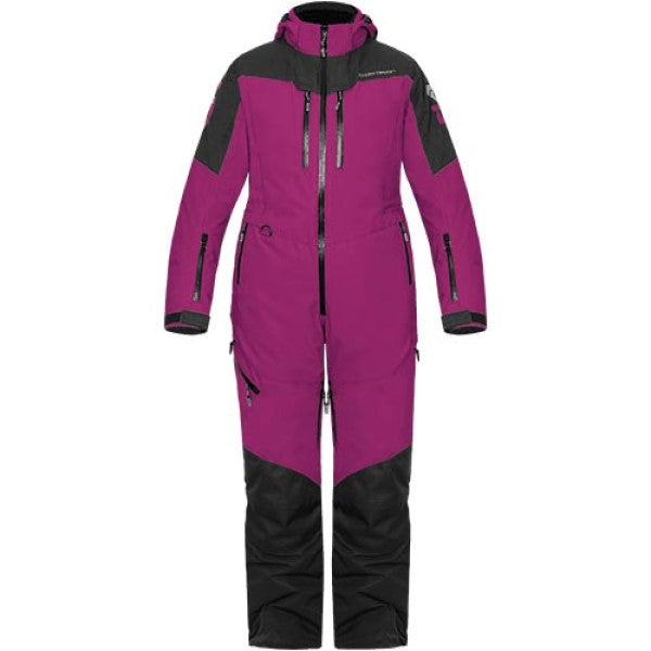 Ensemble de Motoneige Storm Femme/Choko/mauve/noir, de face