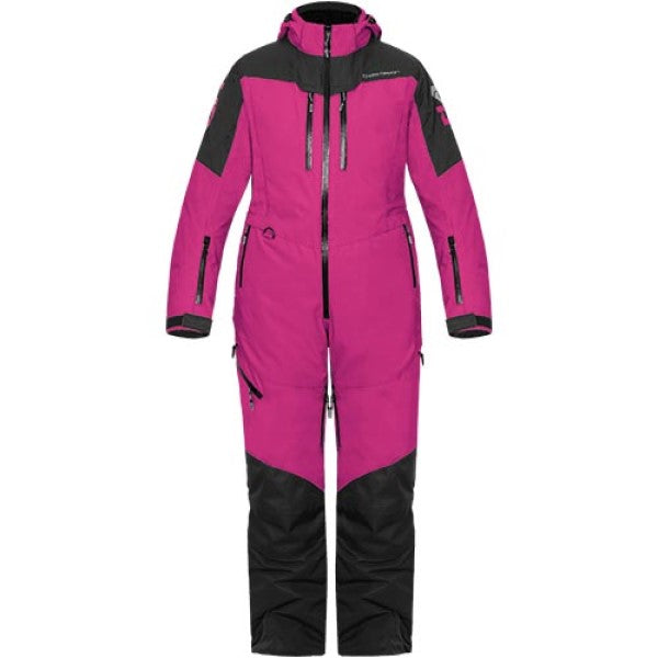 Ensemble de Motoneige Storm Femme/Choko/noir/Fuchia de face