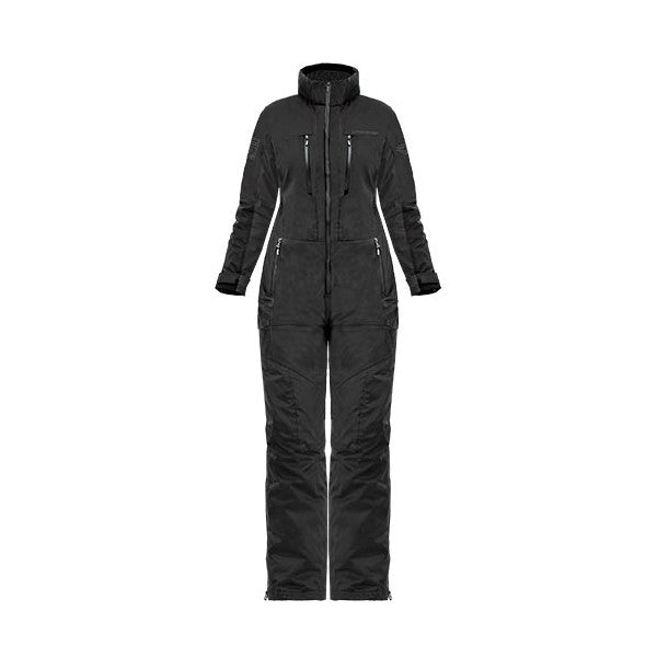 Ensemble de Motoneige Whisper Femme/Choko/noir mat, de face
