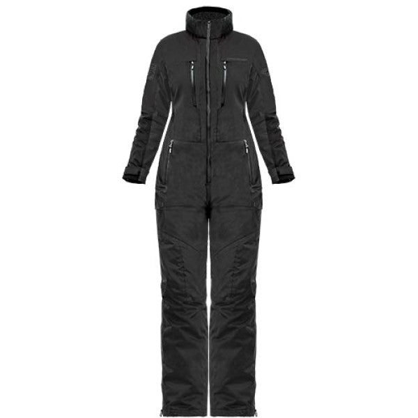 Ensemble de Motoneige Whisper Femme/Choko/noir mat, de face