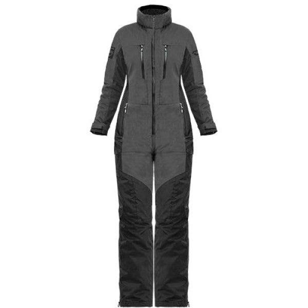 Ensemble de Motoneige Whisper Femme/Choko/gris foncé, de face