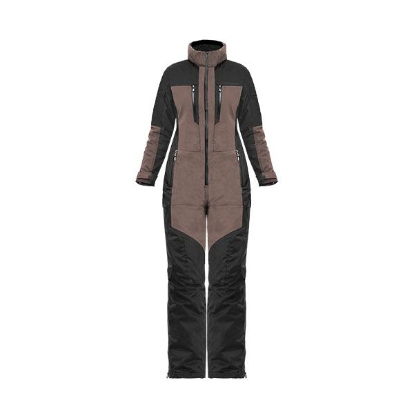 Ensemble de Motoneige Whisper Femme/Choko/noir beige, de face
