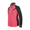 Ensemble 2 Pièces de Motoneige Eclipse Femme/Choko/rose noir, de face