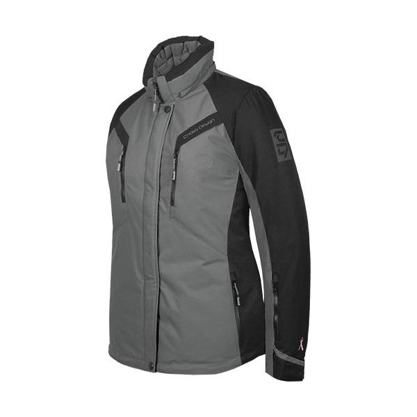 Ensemble 2 Pièces de Motoneige Eclipse Femme/Choko/gris foncé, de face
