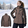 Ensemble 2 Pièces de Motoneige Eclipse Femme/Choko/beige, de face