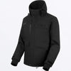 Manteau Chute noir, en face