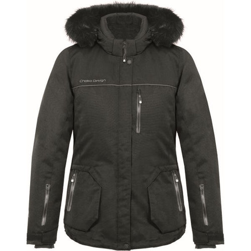 Manteau de Motoneige Adventurer Femme Noir de face