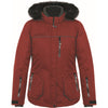 Manteau de Motoneige Adventurer Femme Rouge de face