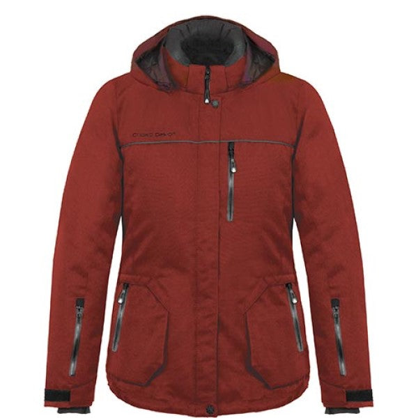 Manteau de Motoneige Adventurer Femme, Rouge Brick