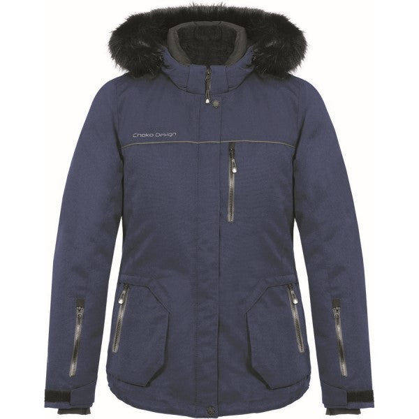Manteau de Motoneige Adventurer Femme Bleu Foncé de face