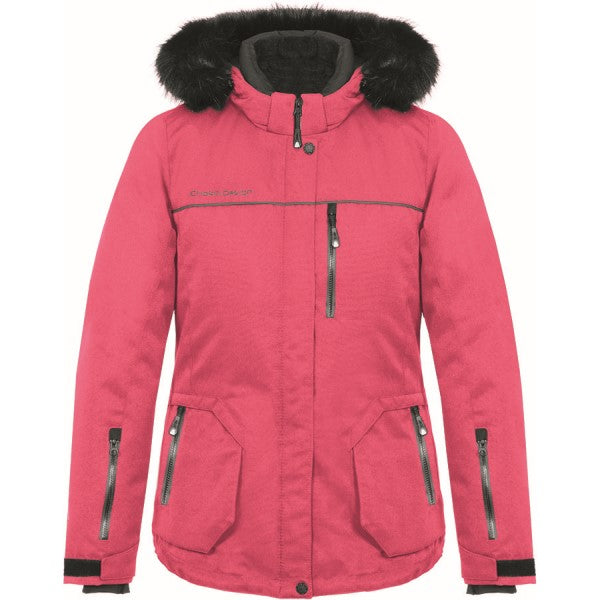 Manteau de Motoneige Adventurer Femme Rose de face