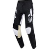 Pantalon de Motocross Racer Air Riway Noir/Blanc de face