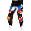 Pantalon de Motocross Clutch Pro FXR Blanc/Multicolore de devant