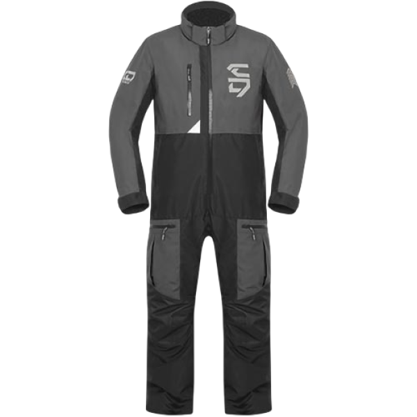 Ensemble de Motoneige Pilot/Choko/gris, de face