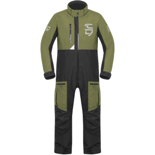 Ensemble de Motoneige Pilot/Choko/olive, de face