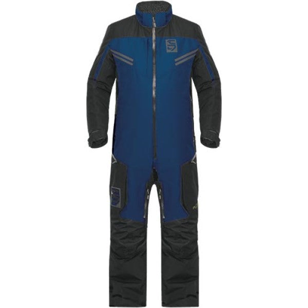 Ensemble de Motoneige Neutron Floataid; /Choko, bleu, de face