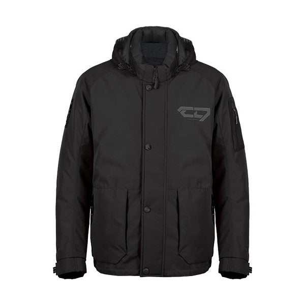 Manteau de Motoneige Horizon/Choko, noir, de face