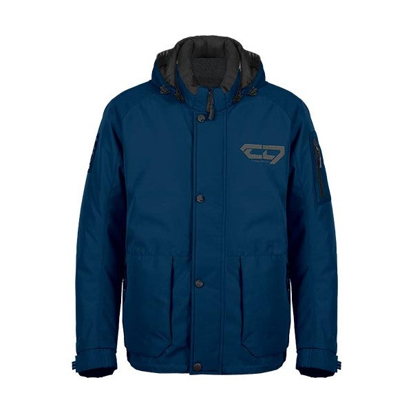 Manteau de Motoneige Horizon/Choko, bleu, de face