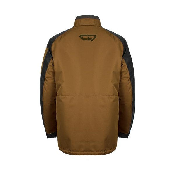 Manteau de Motoneige Horizon/Choko, brun, de dos