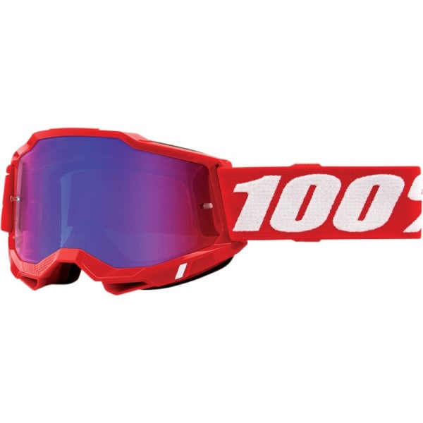 Lunettes de Motocross Accuri 2 à Lentille Miroir Rouge