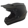 Casque de Motocross SE4 Polyacrylite Midnight Junior Noir incliné de droite