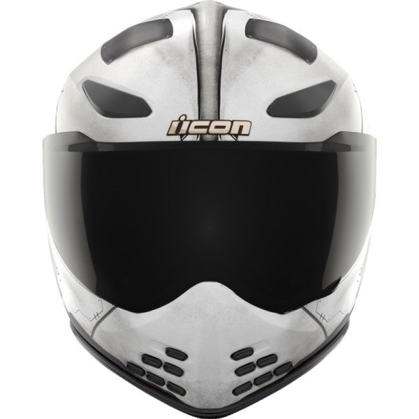 Casque Intégral de Moto Domain Future Proof Gris de face