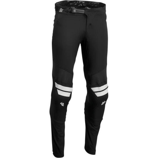 Pantalon de Vélo Assist Thor Noir/blanc, de face