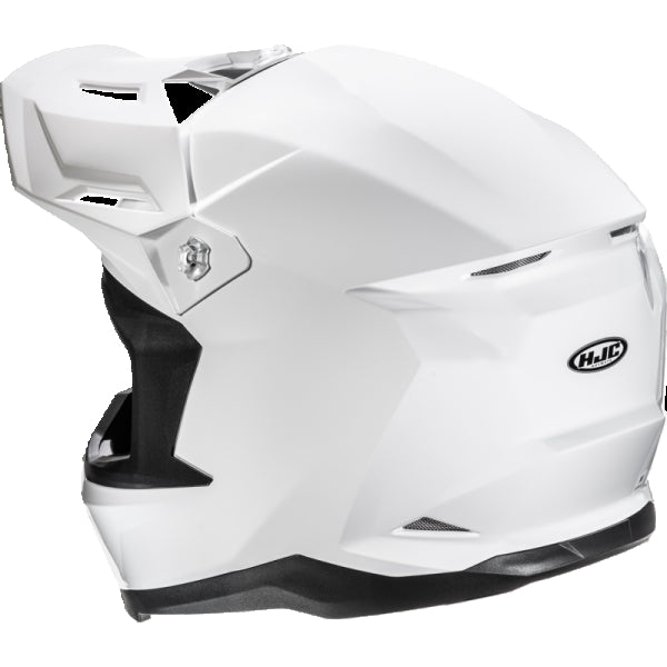 Casque de Motocross C50 Blanc, Dos