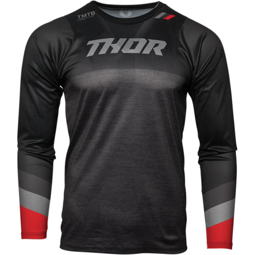 Chandail de Vélo Assist Thor Noir, de face
