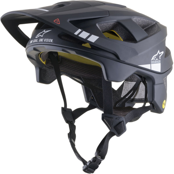 Casque ouvert de vélo VTECH noir, Côté gauche