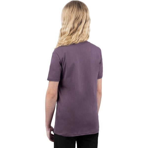 T-Shirt Podium Junior Mauve Dos