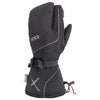 Mitaines de Motoneige Throttle 3 doigts 3.0/CKX/Noir, extérieur