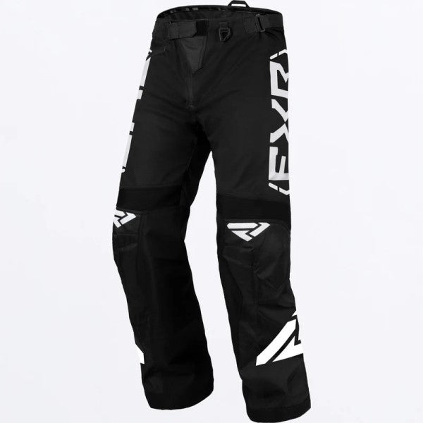 Pantalon de Motoneige Cold Cross RR blanc noir, de face