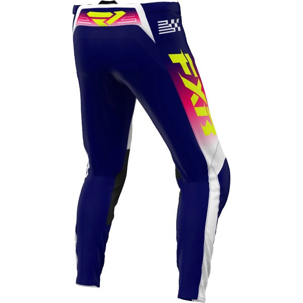 Pantalon Clutch Blanc/Mauve Derrière