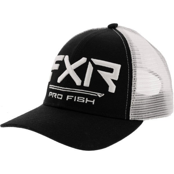 Casquette Pro Fish Noir/Blanc