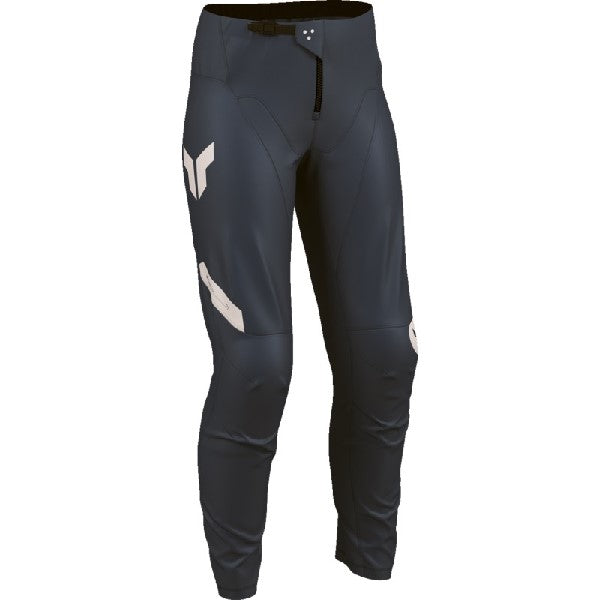 Pantalon de Motocross Ridemode Menace Femme/ thor/ bleu foncé de face